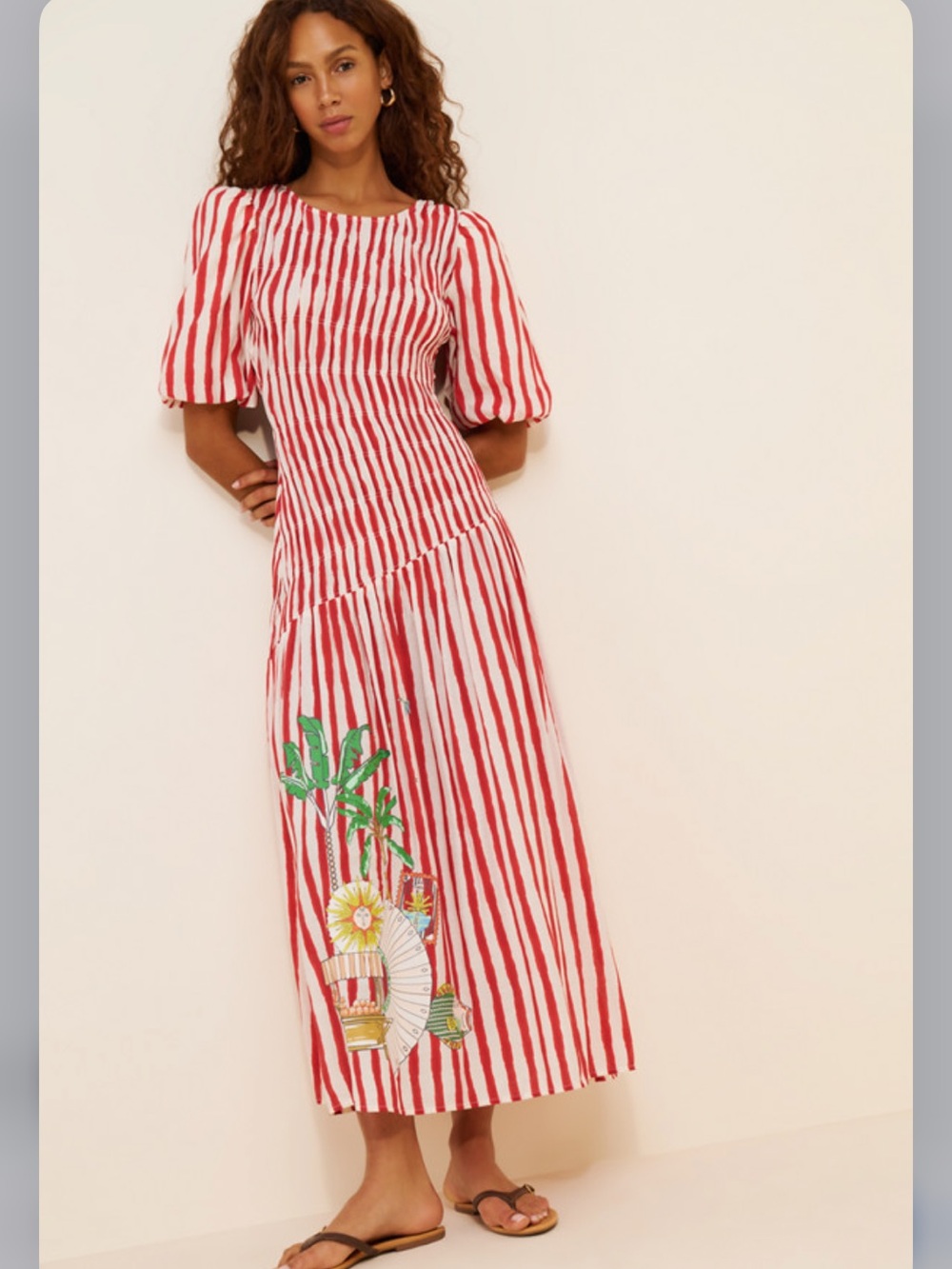 Never Fully Dressed Striped Nara Dress - Picture 2 of 14